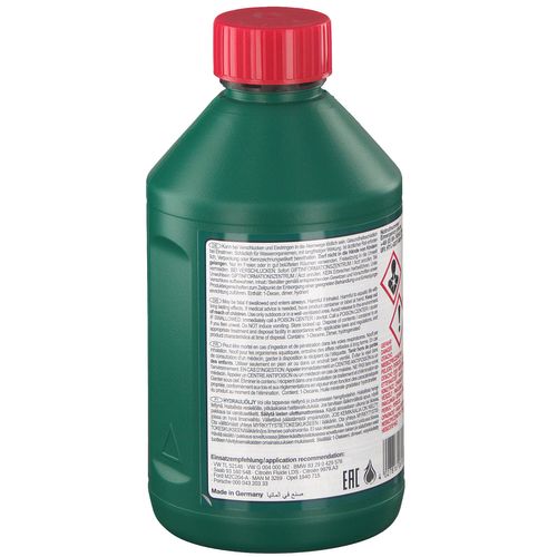 Produktbild für Zentralhydrauliköl CHF (grün) (1 L)