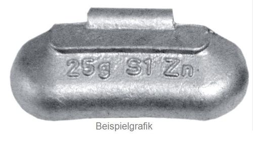 Produktbild für Zink-Auswuchtgewicht 20 Gramm VPE100