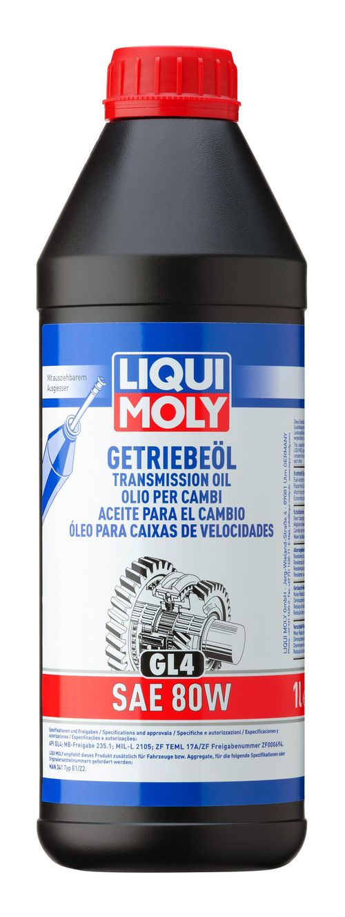Produktbild für Getriebeöl (GL4) SAE 80W [1L] 