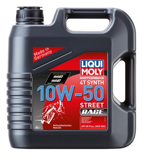 Produktbild für Motorbike 4T Synth 10W-50 Street Race [4L]