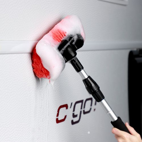 Produktbild für Caravan Waschbürste Teleskop 1,05-1,80m