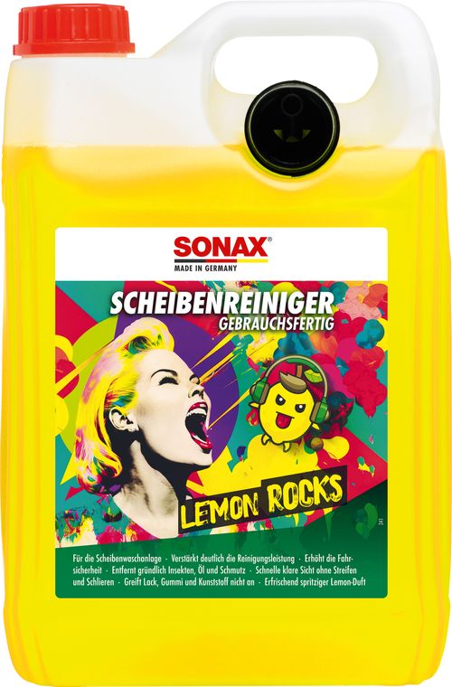 Produktbild für ScheibenReiniger gebrauchsfertig Lemon Rocks (5 L)