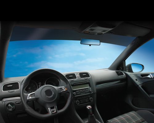 Produktbild für Sunvisor Reflex Blendstreifen (Blau)