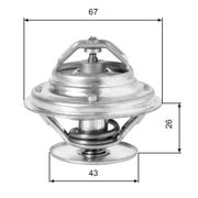 Thermostat, Kühlmittel RENAULT MASTER