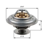 Thermostat, Kühlmittel VW CRAFTER 30-50