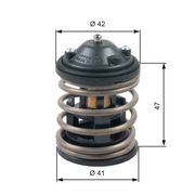 Thermostat, Kühlmittel TOYOTA AVENSIS VERSO