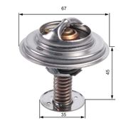 Thermostat, Kühlmittel LAND ROVER RANGE ROVER SPORT