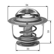 Thermostat, Kühlmittel MAZDA 323 C