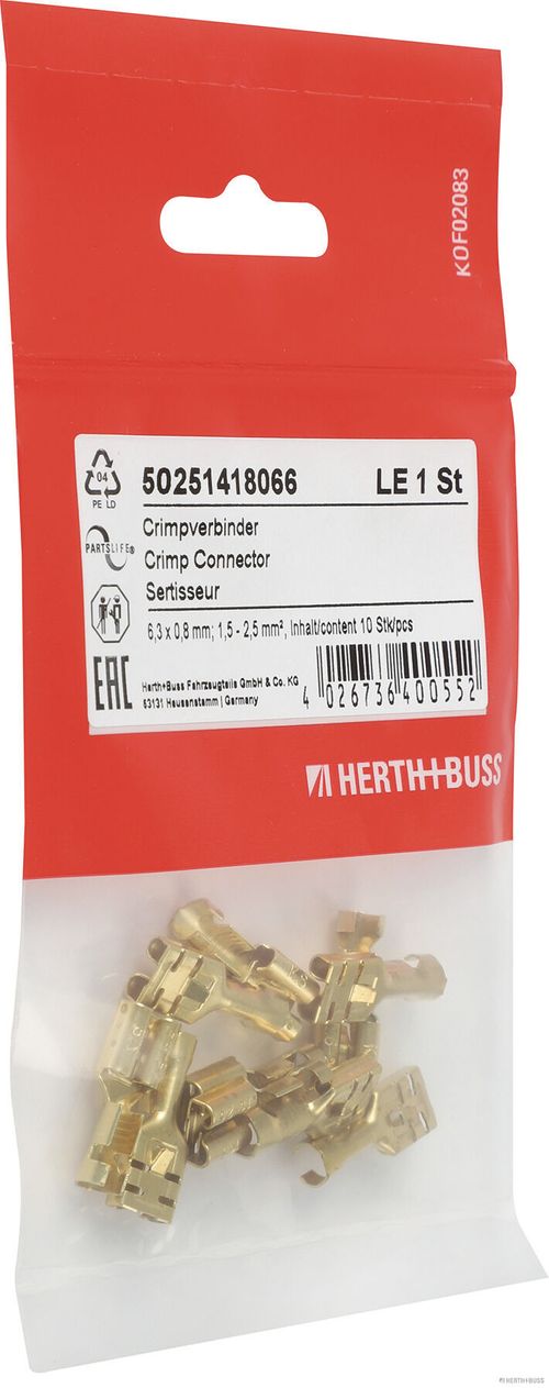 Produktbild für Crimpverbinder