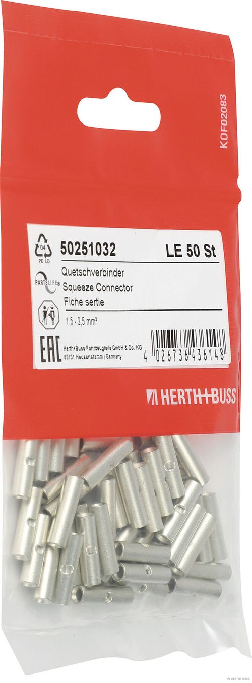 Produktbild für Quetschverbinder