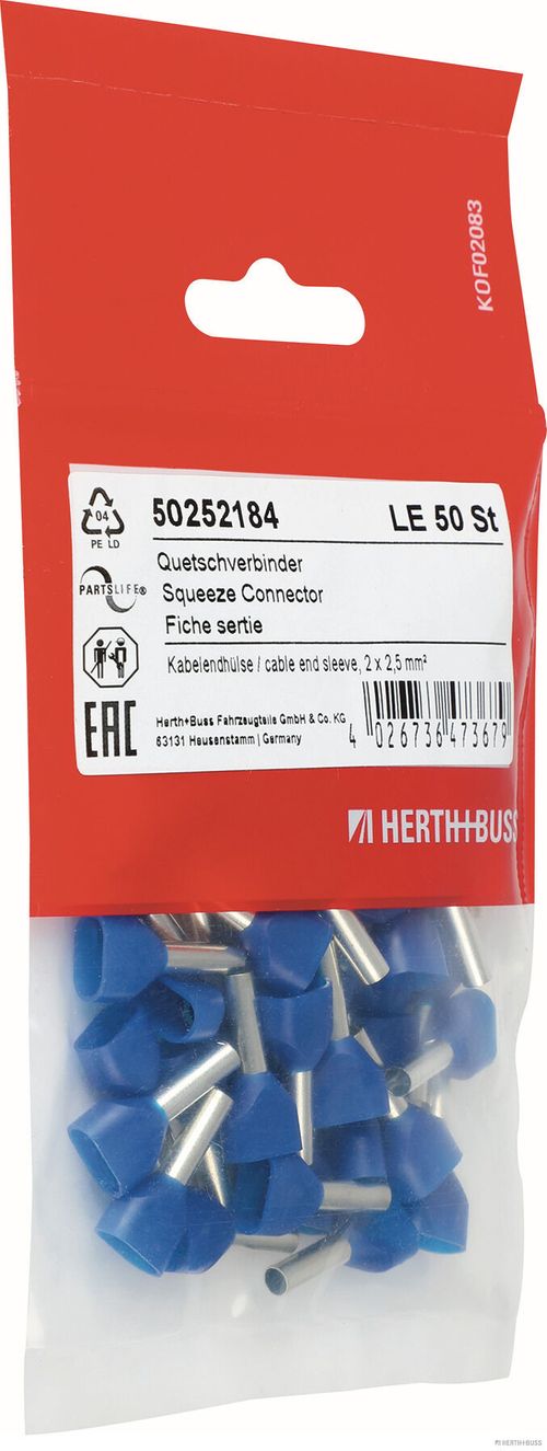Produktbild für Quetschverbinder