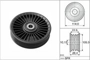 Umlenk-/Führungsrolle, Keilrippenriemen OPEL SINTRA