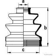 Faltenbalgsatz, Antriebswelle HYUNDAI ELANTRA