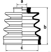 Faltenbalgsatz, Antriebswelle HYUNDAI i30