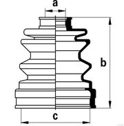 Faltenbalgsatz, Antriebswelle MAZDA MX-5