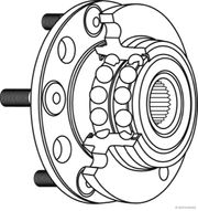 Radlagersatz HYUNDAI GETZ