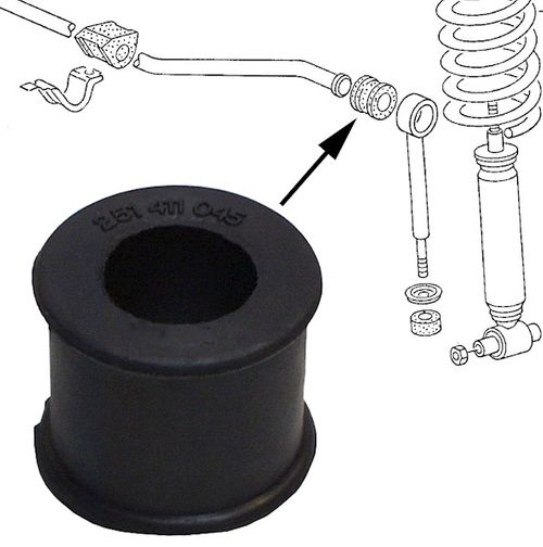 Produktbild für Lagerbuchse, Stabilisator CLASSIC