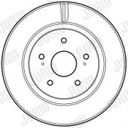 Bremsscheibe SUZUKI GRAND VITARA