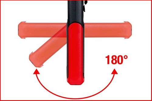 Produktbild für Mobile Werkstatt-Handlampe, knickbar, 3 Watt COB LED