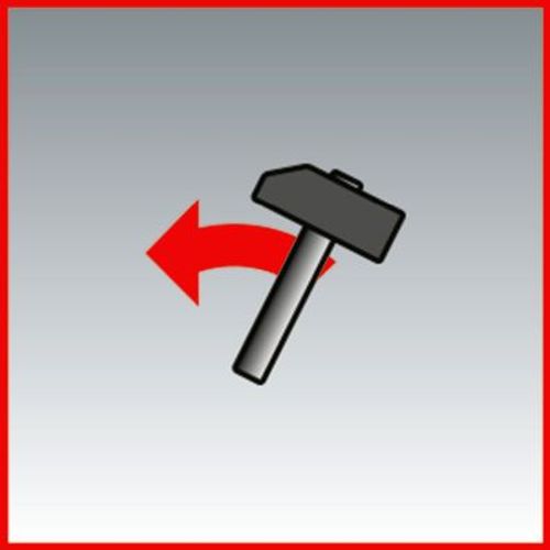 Produktbild für Vibro-Impact Druckluft-Meißelhammer-Satz, 6-tlg