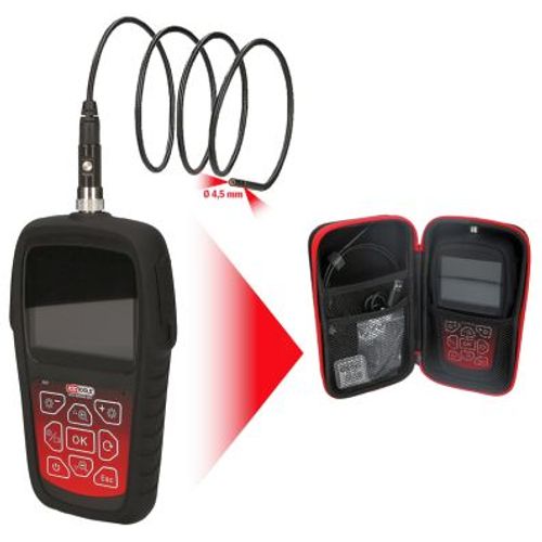 Produktbild für HD-Videoskop-Satz mit Ø 4,5 mm 0° und 90° HD Frontkamera-Sonde, umschaltbar, 7-tlg