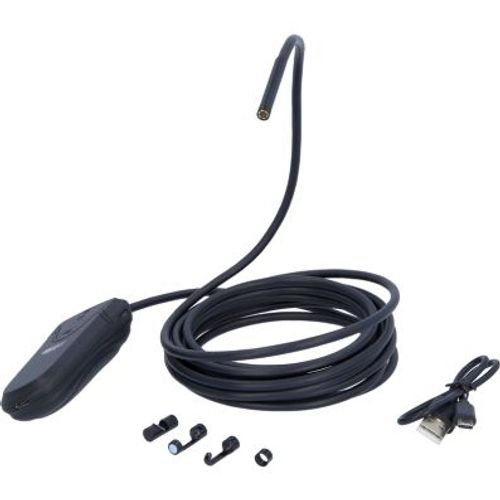 Produktbild für Wi-Fi-Videoskop-Satz mit Ø 5,5 mm 0° HD Frontkamera-Sonde, 5-tlg