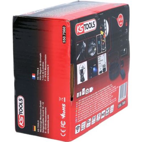 Produktbild für Wi-Fi-Videoskop-Satz mit Ø 5,5 mm 0° HD Frontkamera-Sonde, 5-tlg