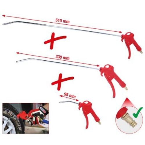 Produktbild für Saug-/Blaspistole (Druckluft)