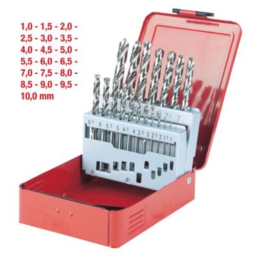 Produktbild für Metallspiralbohrer-Satz