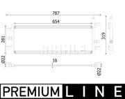 Niedertemperaturkühler, Ladeluftkühler BEHR HELLA SERVICE *** PREMIUM LINE *** MINI