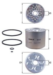 Kraftstofffilter MERCEDES-BENZ E-KLASSE