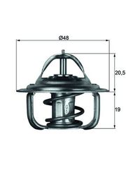 Thermostat, Kühlmittel OPEL KADETT