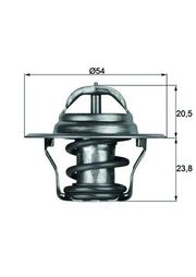 Thermostat, Kühlmittel NISSAN MICRA C+C