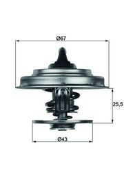 Thermostat, Kühlmittel MERCEDES-BENZ CABRIOLET