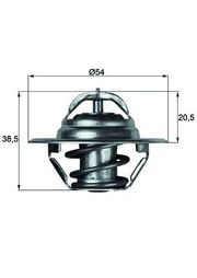 Thermostat, Kühlmittel OPEL KADETT