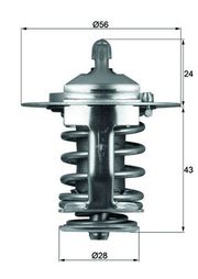 Thermostat, Kühlmittel HYUNDAI MATRIX