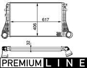 Ladeluftkühler BEHR HELLA SERVICE *** PREMIUM LINE *** AUDI TT