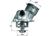 Thermostat, Kühlmittel MERCEDES-BENZ GL-KLASSE