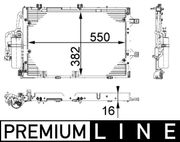 Kondensator, Klimaanlage BEHR HELLA SERVICE *** PREMIUM LINE *** OPEL COMBO