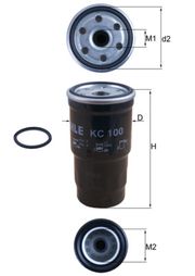 Kraftstofffilter TOYOTA YARIS