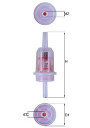 Kraftstofffilter MERCEDES-BENZ HECKFLOSSE