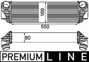 Ladeluftkühler BEHR HELLA SERVICE *** PREMIUM LINE *** BMW 6