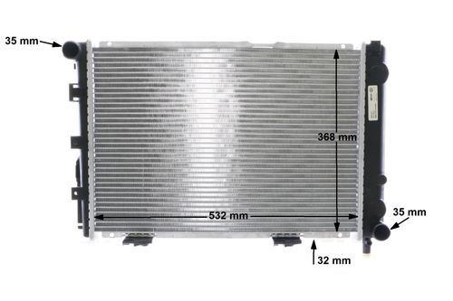 Produktbild für Kühler, Motorkühlung