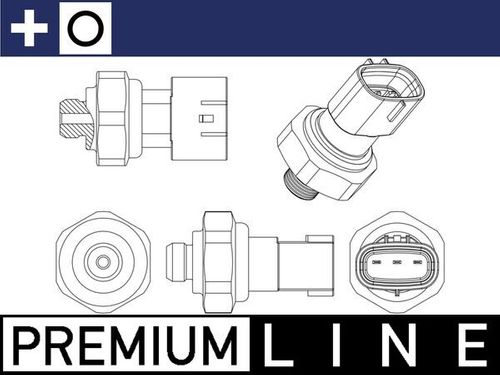 Produktbild für Druckschalter, Klimaanlage BEHR HELLA SERVICE *** PREMIUM LINE ***