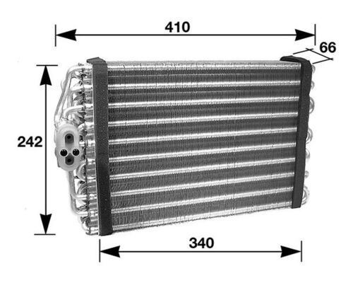 Produktbild für Verdampfer, Klimaanlage