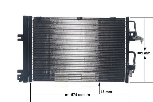 Produktbild für Kondensator, Klimaanlage