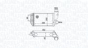 Ladeluftkühler FIAT 500