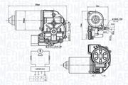 Wischermotor MERCEDES-BENZ M-KLASSE
