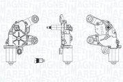 Wischermotor AUDI 80
