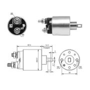 Magnetschalter, Starter FIAT PALIO